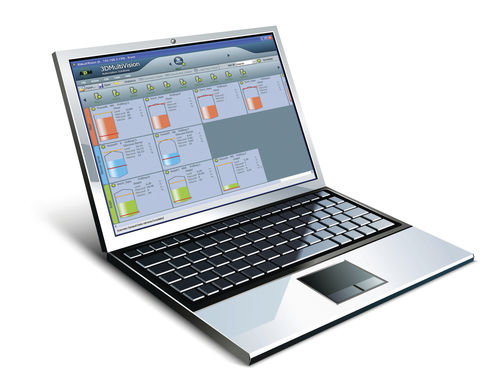 ストック管理用ソフトウェア - 3DMultiVision™ series - APM Automation Solutions Ltd. - バルク材用 / Windows