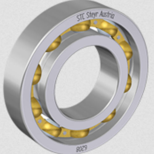 ボール状軸受 - 6 series - STC-Steyr Wälzlager Deutschland GmbH - 垂直方向 / 軸方向 / 深溝