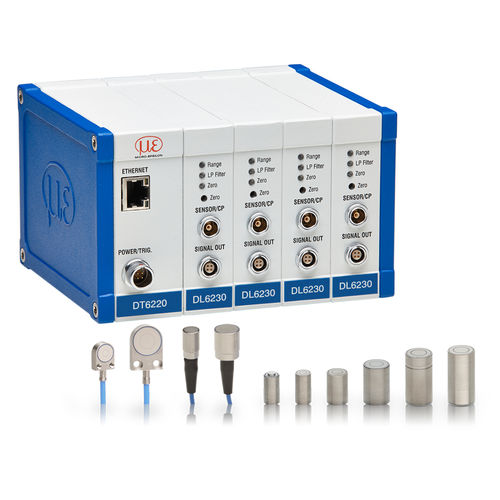 リニア変位センサ - capaNCDT 6200 - MICRO-EPSILON - 非接触式 / 静電容量式 / EtherCAT