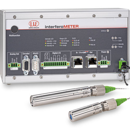 厚み測定用干渉計 - interferoMETER 5400-TH - MICRO-EPSILON - 光学式 / 白色光 / 高精度