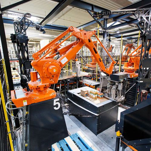 ロボット式パレット積み分け機 - VANDERLANDE - ハンドリング / ボックス用 / 自動