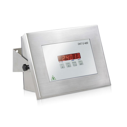 デジタル重量表示装置 - DAT S 400 - Pavone sistemi - パネル設置用 / IP66 / IP67