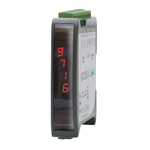 アナログ重量測定用トランスミッタ - DAT 100  - Pavone sistemi - Modbus RTU / DINレールマウント