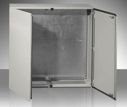 壁掛けエンクロージャ - ROHS, CE, IP55, TUV, IK 10 max. 1000 x 1200 x 400 mm | STD - ZHEJIANG TIANQI ELECTRIC CO.,LTD - モジュール式 / 鋼 / 二重ドア