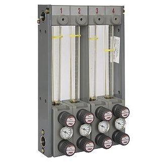 容量式流量調節器 - FSMS series - Meusburger Georg GmbH & Co KG - 水用