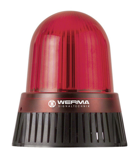 警告灯付警報器 - 430.100.75 - WERMA - LEDライト付き