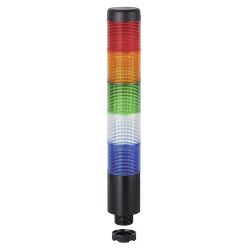 LED発光カラム - KOMPAKT 37 - 698.160.75 - WERMA - 常時 / IP65