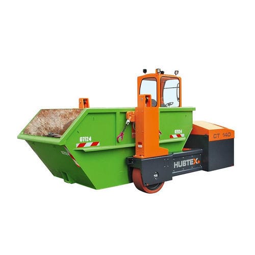 電動式フォークリフト - 4200 - HUBTEX - 乗り型 / ハンドリング用 / 輸送用