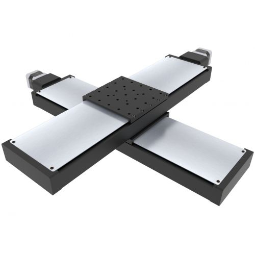 XY軸ポジショニングステージ - XY-BSMA-140H-300X300 - IntelLiDrives, Inc. - 電動式 / 2軸 / 精密