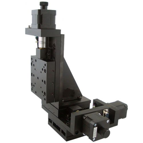 XYZ軸ポジショニングステージ - XYZ-BSMA-LY-110-50X50X50 - IntelLiDrives, Inc. - 回転 / 電動式 / 3軸