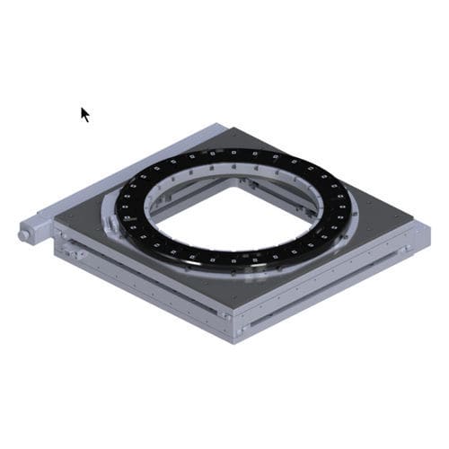 XY軸ポジショニングステージ - XY-OF-300x300J - IntelLiDrives, Inc. - 回転 / 電動式 / 電動