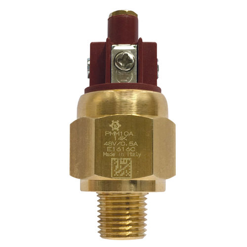 ピストン式圧力スイッチ - PMM series - ELETTROTEC s.r.l. - 調整可能ピストン / ダイヤフラム式 / 酸素