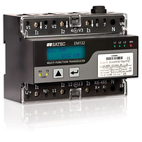 エネルギー計電力計 - EM132 - SATEC - 周波数計 / マルチメーター / デジタル