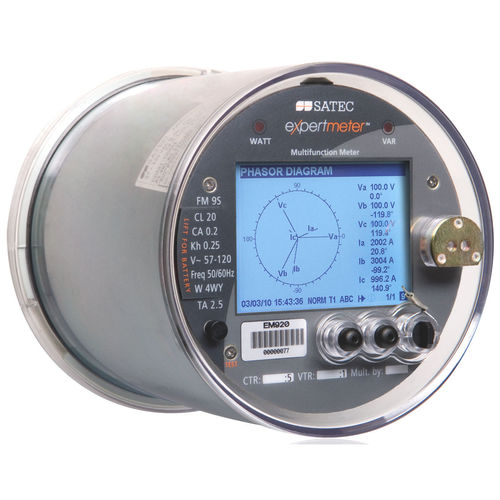 電気回路網用分析器 - EM920 - SATEC - 電力品質 / 組み込み式 / モジュール式