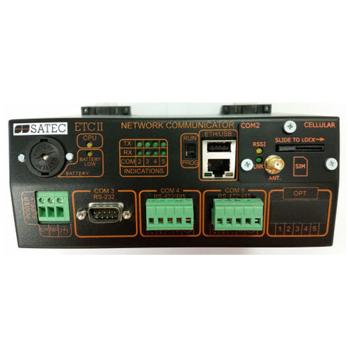 データ用通信コントローラー - ETC-II - SATEC - コンパクト / MODBUS