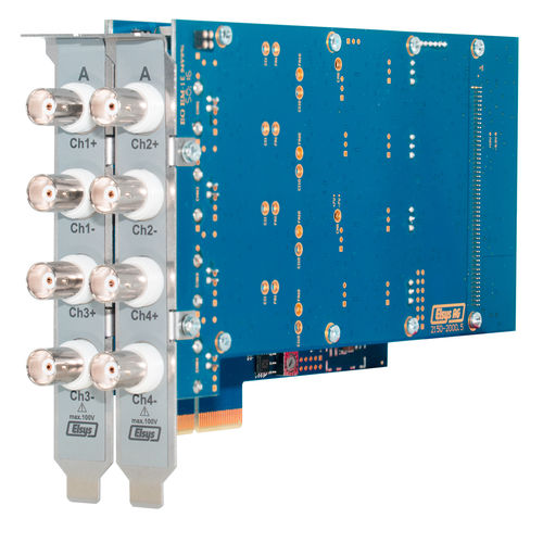 PCI Express取得カード - TPCE-xx16-4D - Elsys AG - アナログ / 4チャンネル