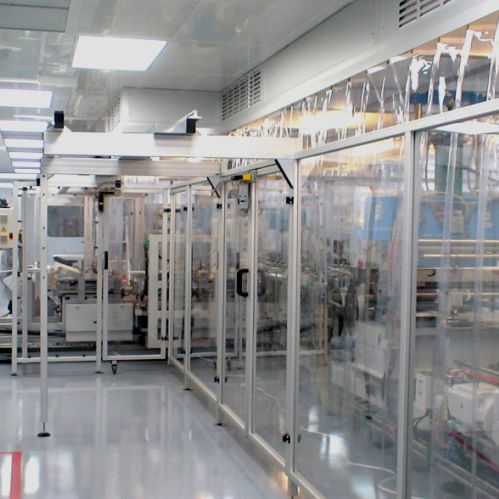 プラスチック産業用クリーンルーム - 3000.4.089 - Schilling Engineering GmbH - 医療器具 / モジュール式 / 内蔵型換気扇付