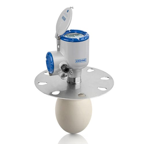 FMCWレーダーレベルトランスミッタ - OPTIWAVE 6400 C - KROHNE Messtechnik GmbH - バラ物用 / HART / 4-20 mA