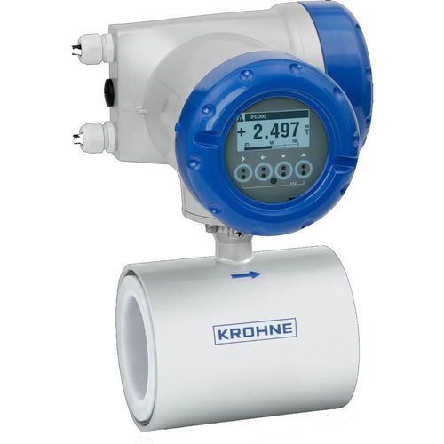 電磁式流量計 - OPTIFLUX 1300 - KROHNE Messtechnik GmbH - 密度 / 水用 / 排水用