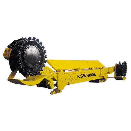 複合屋根ボルト締め機連続採炭機 - KSW-880EU - FAMUR - 炭鉱用