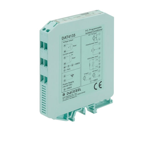 信号変換器 - DAT4235 - DATEXEL SRL - 1アナログ入力 / 1アナログ出力 / RTDセンサー