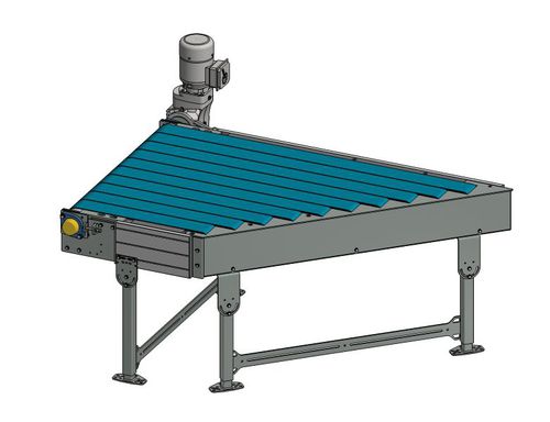 平滑ベルトコンベヤー - TS 6260 - Transnorm System GmbH - 移動用 / 排出用 / フィード