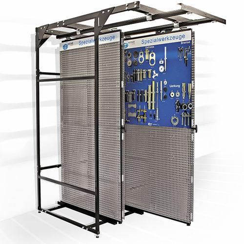 貯蔵キャビネット - WW-PTC-2000-2-Kit  - Werner Weitner GmbH - 脚付き / スライドパネル型 / スチール製
