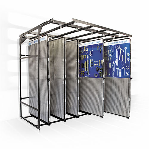 貯蔵キャビネット - WW-TSS-PTC-2000-5 Kit - Werner Weitner GmbH - 脚付き / スライドパネル型 / 工具用