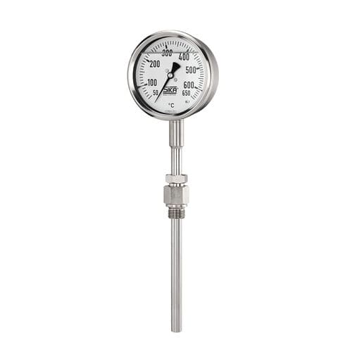 ダイヤル温度計 - 6312 - SIKA - °C / IP65 / 差し込み式