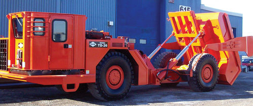 アーティキュレートダンプトラック - TD-26 - DUX MACHINERY CORPORATION - 電動式 / 地下採鉱用 / 伸縮自在