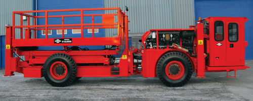 自走式シザース型高所作業車 - S1-SL6000S - DUX MACHINERY CORPORATION - 電動式 / 不整地 / 鉱物応用