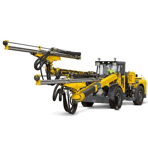 トンネル型用ジャンボ掘削用ドリル - Boomer E series - Epiroc - 双腕式