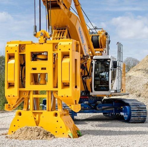 ダイアフラム壁グラップル - DHG-LT - BAUER Maschinen GmbH - 油圧式 / 回転式