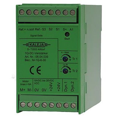 ブラシ付き速度コントローラー - M-1Q-6-30 - KALEJA GmbH - DC / デジタル入力 / アナログ入力