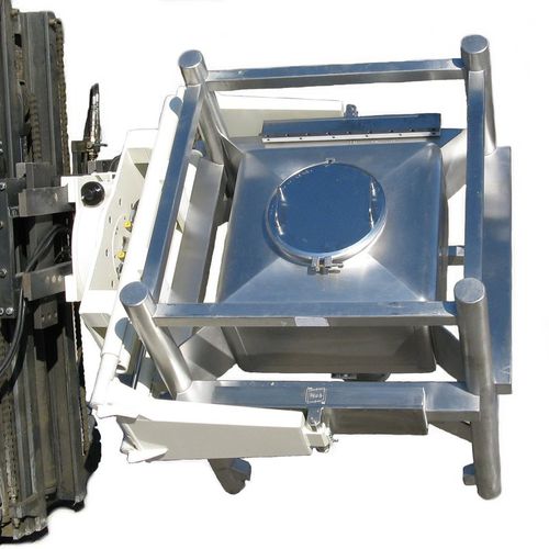 油圧式傾斜ステーション - BS121 IBC - VEAB - IBC用 / フォークリフトトラック用 / ATEX