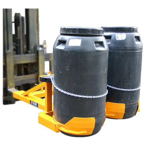 ドラム缶用マテリアルハンドリングクランプ - BS107 BI - VEAB - フォークリフトトラック用