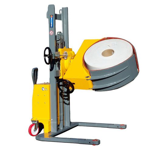 リール傾斜ステーション - BS91 DVLEB - VEAB - 電動式 / ドラム缶 / 昇降式