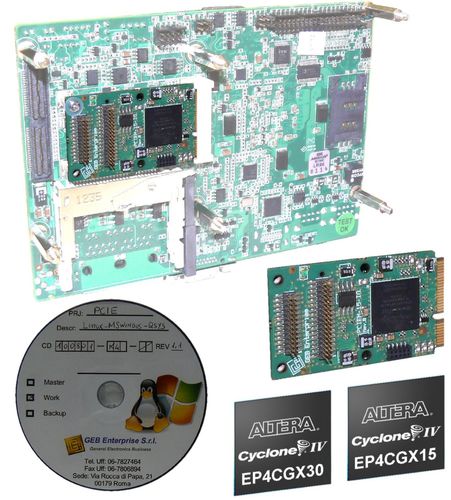 PCI Express変換器 カード - GEB Enterprise - I/O / FPGA
