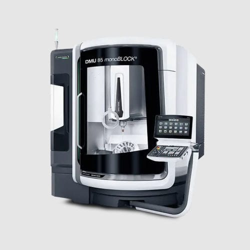 5軸マシニングセンタ - DMU 85 (FD) monoBLOCK - DMG MORI/DMG森精機 - 縦型 / ロータリーテーブル / 自動車産業用