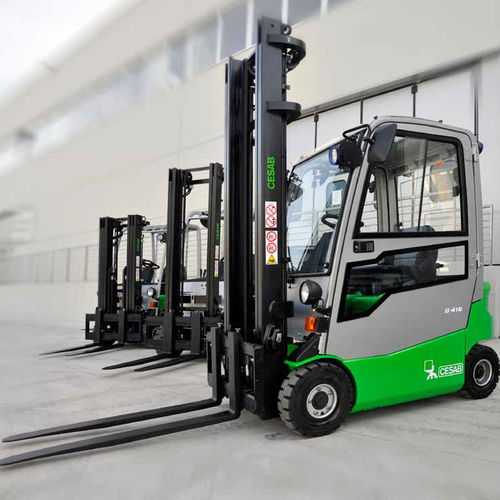電動式フォークリフト - B400 series - CESAB - 乗り型 / ハンドリング用 / 4輪