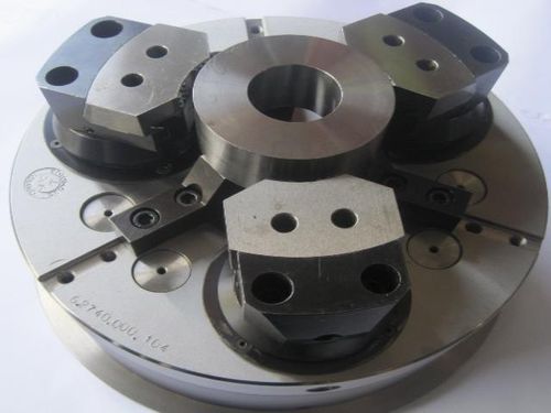 自動回転チャック - U-ASA II - 3 - ROTOMORS - 3爪 / セルフセンタリング / 機械加工用
