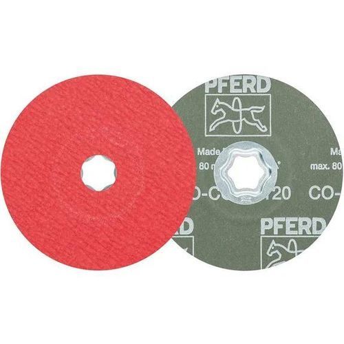 仕上げ研削ホイール - CC-FSCO-cool - PFERD - 円筒形 / ステンレススチール製