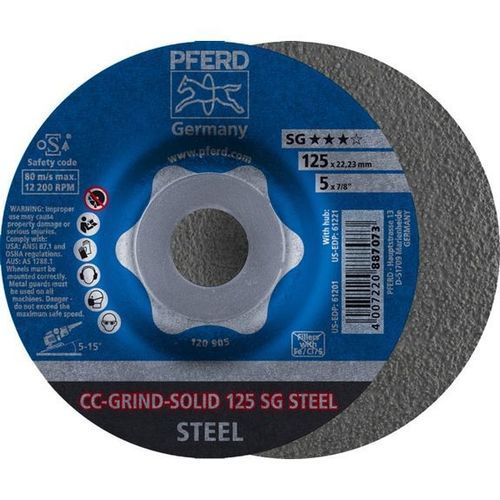 正面削り研削ホイール - CC-GRIND-SOLID SG - PFERD