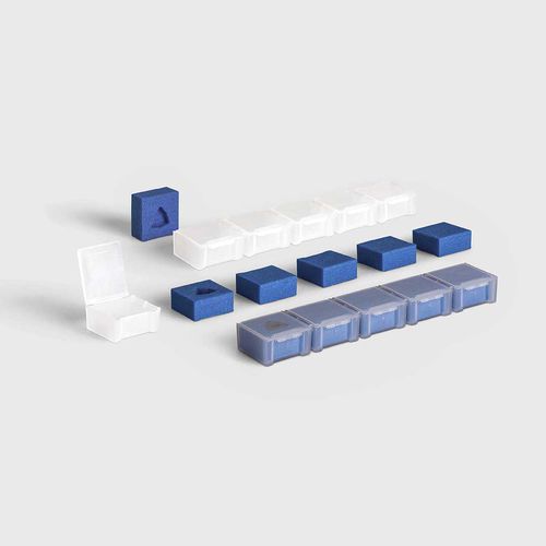 プラスチック製梱包材 - InsertSplitBox - rose plastic - 切削インサート用