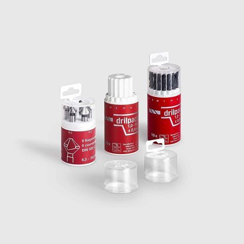 プラスチック製包装材用チューブ - RD series - rose plastic - 円形 / ドリル用