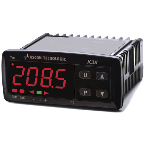 デジタル温度調節器 - K38 - ASCON TECNOLOGIC - PID / プログラム可能 / UL