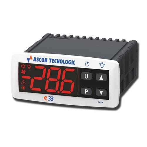 デジタル温度コントローラー - E33 - ASCON TECNOLOGIC - IP65 / 加熱 / 冷却