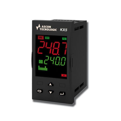デジタル温度調節器 - KX5 - ASCON TECNOLOGIC - ダブルLED表示 / PID / プログラム可能