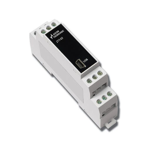 DINレール取付け用温度伝送器 - ZTT-63/GD - ASCON TECNOLOGIC - Pt100 / Pt1000 / Pt500
