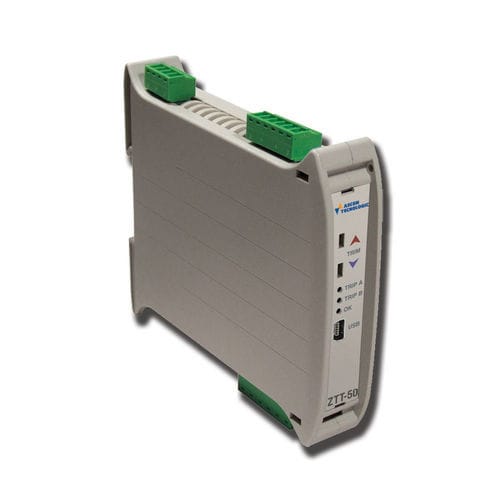 DINレール取付け用温度伝送器 - ZTT-50/GD - ASCON TECNOLOGIC - Pt100 / USB接続 / プログラム可能
